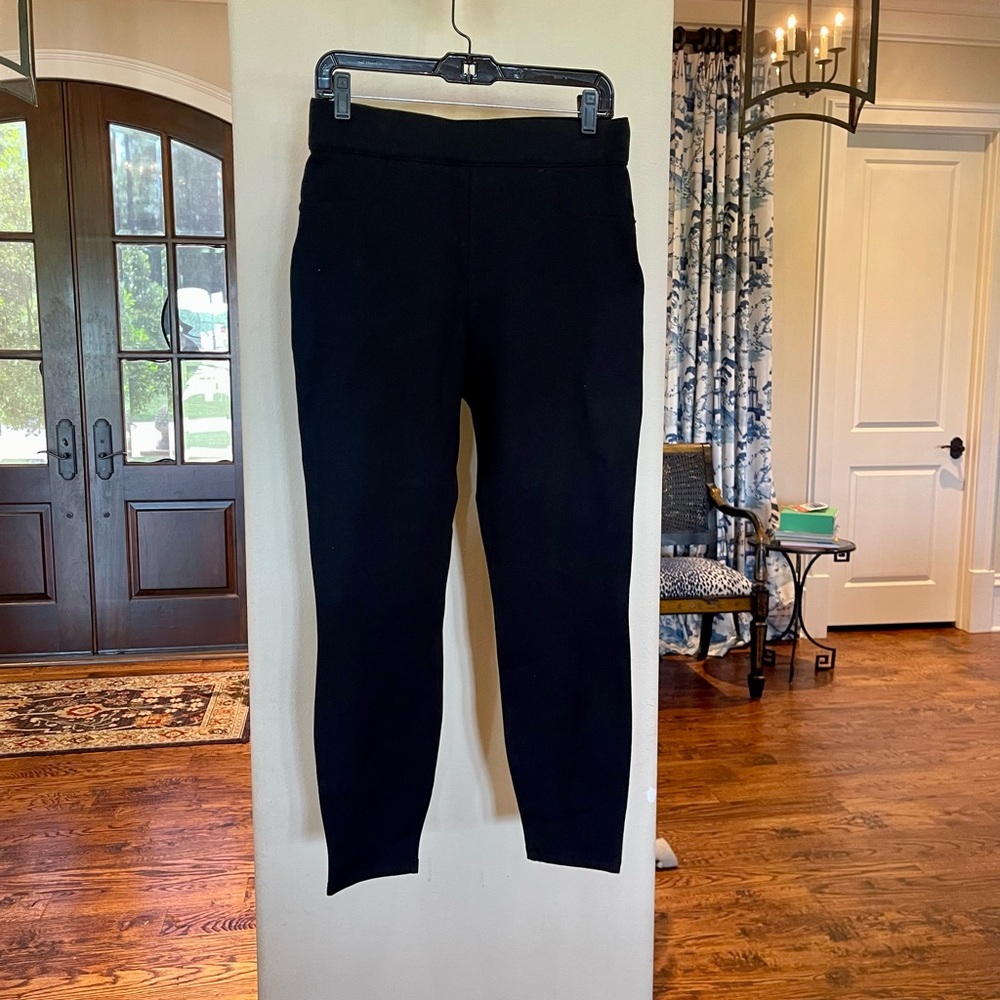 Spanx skinny “jeans.”Size L, very slim fitting. Black. Only tried on-never worn